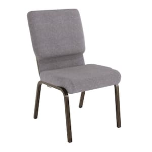 Fabric Stackable Chair in Gray