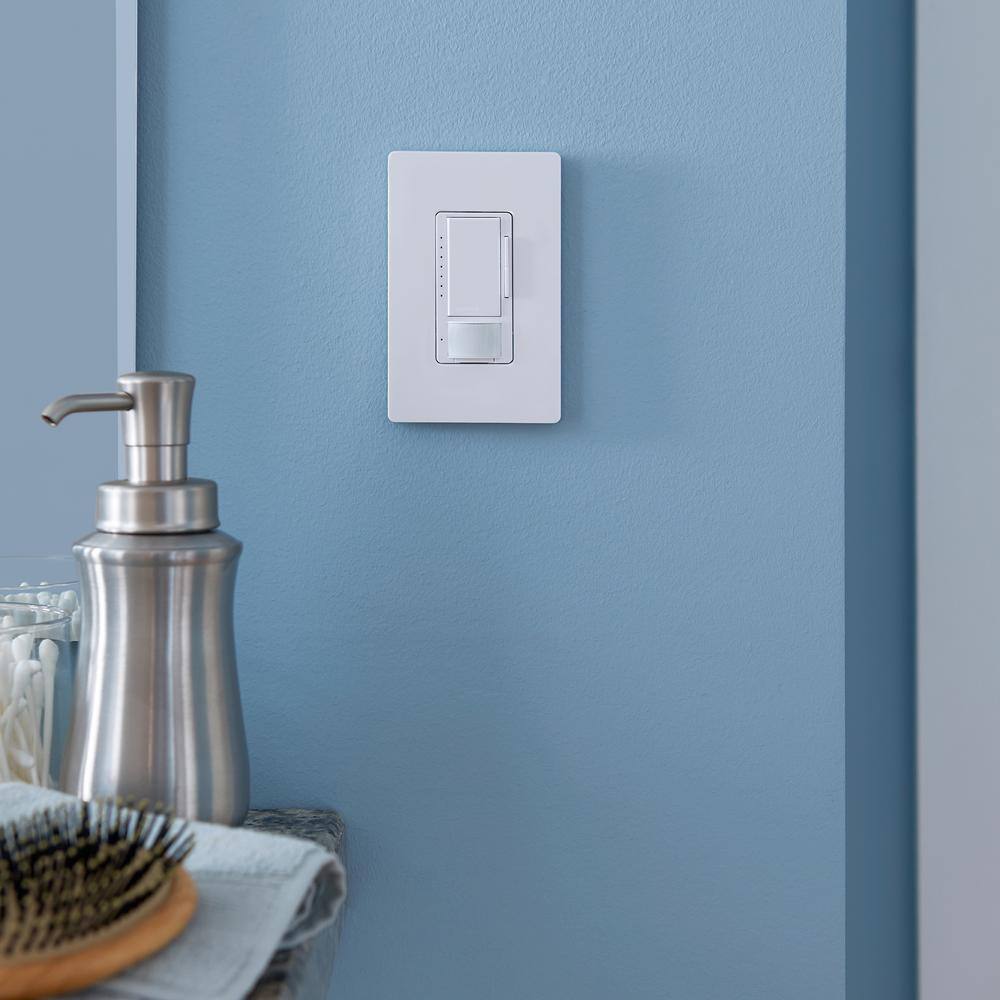 White Smart Motion Sensing Dimmer Switch