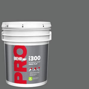 5 gal. #PPU26-02 Imperial Gray Dead Flat Interior Paint