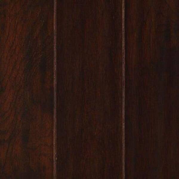 Mohawk Take Home Sample - Duplin Chocolate Hickory Engineered Hardwood Flooring - 5 in. x 7 in.