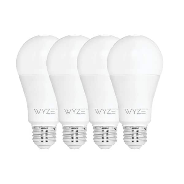 Wyze Bulb Color, 1100 Lumen WiFi RGB and Tunable White A19 Smart Bulb,  Works with Alexa and Google Assistant, Two-Pack