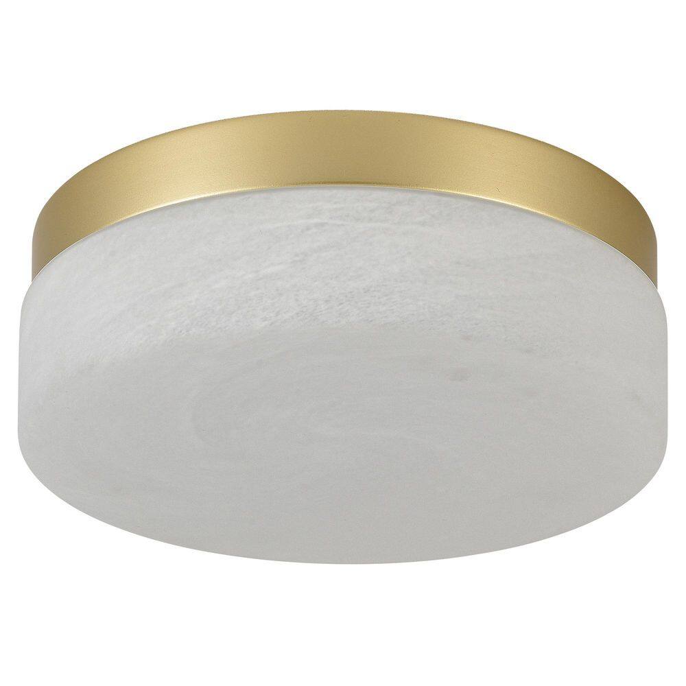 12 in. Modern Round Matte Gold Integrated LED Flush Mount Disk Light Ceiling Light Fixture with Slim Shade Design price history on PriceWatchPro