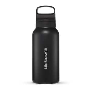 Go Series 1 l Stainless Steel Water Bottle with Filter, Nordic Noir