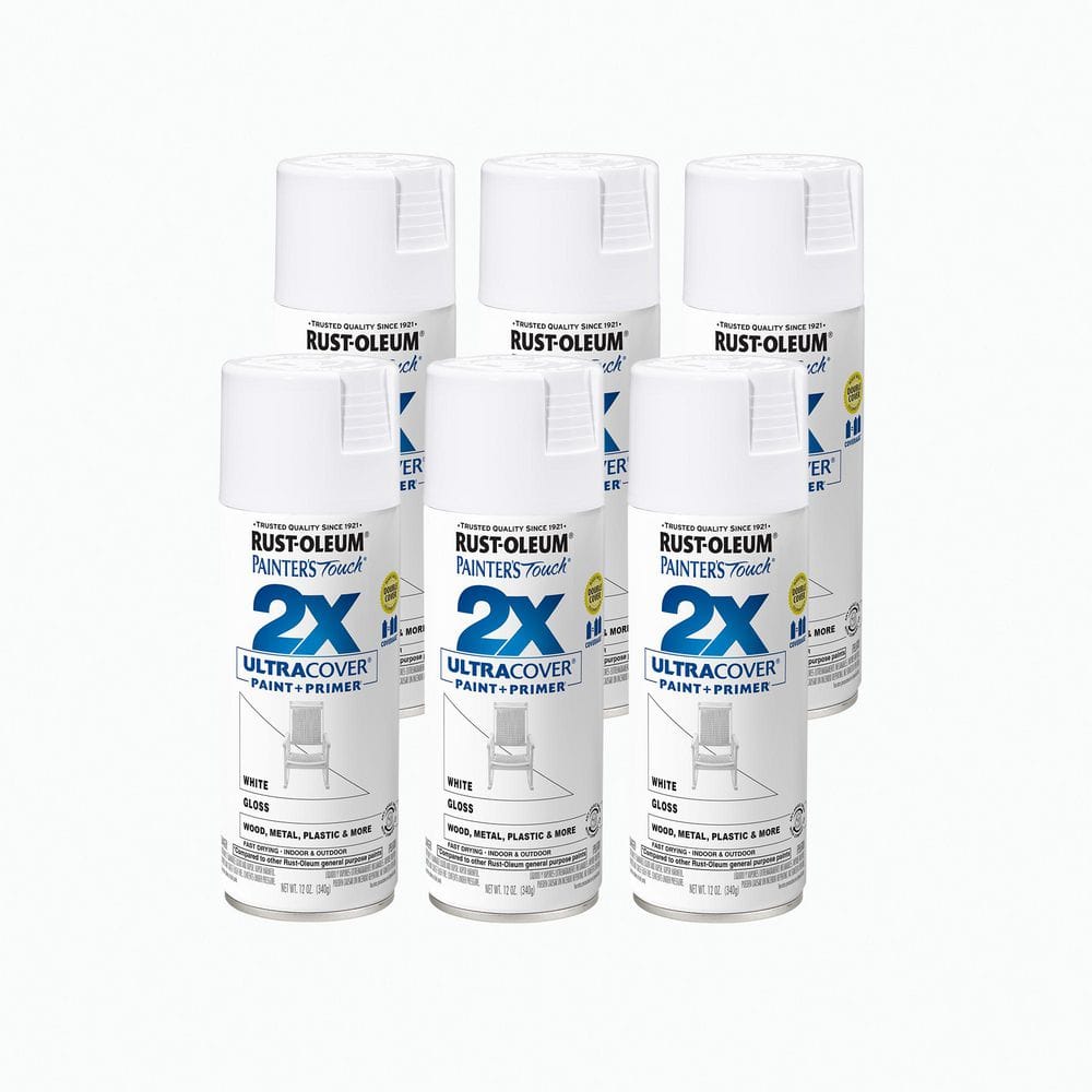 GIDEAL spray paint wash MA-1【white】サイズ2 Rust-Oleum Painter's Touch 2X 12 oz. Gloss White General Purpose