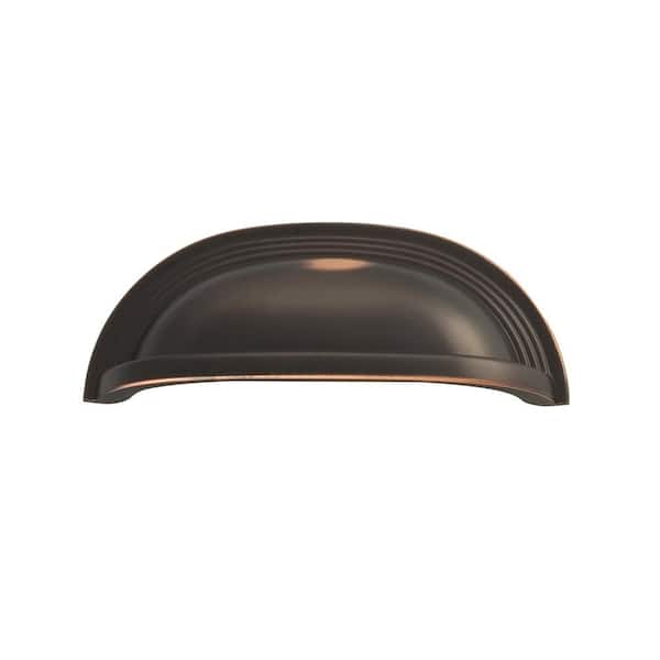 HICKORY HARDWARE Deco 96 mm Center-to-Center Oil-Rubbed Bronze Cup Pull