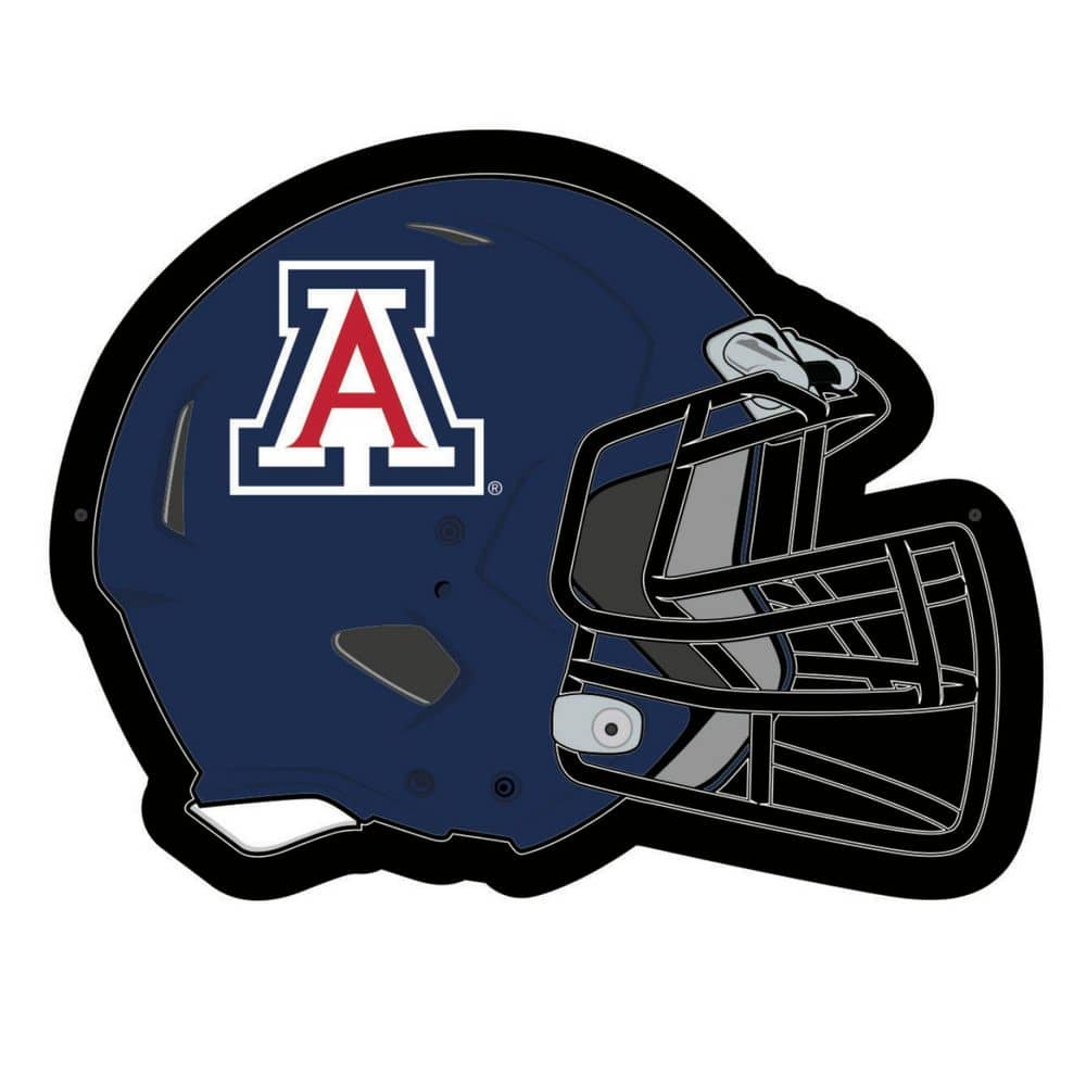 Evergreen University of Arizona Helmet 19 in. x 15 in. Plug-in LED ...