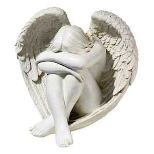 12.5 in. H Serene Solitude Angel Statue