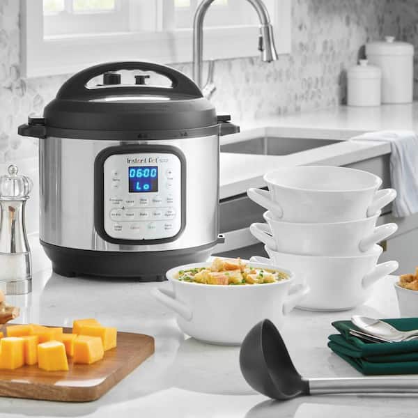 INSTANT 6.5 qt. Duo Crisp Black Electric Pressure Cooker and Air-Fryer with  Ultimate Lid 140-0068-01 - The Home Depot