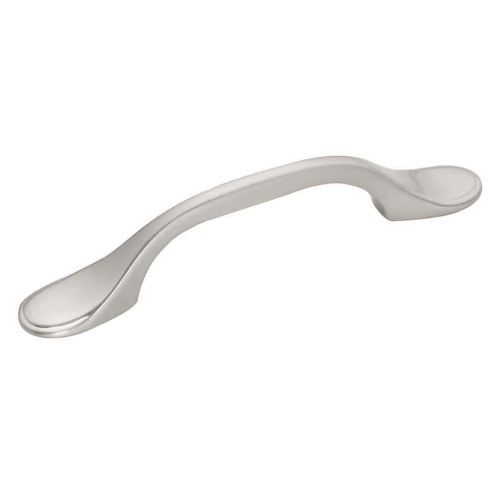 Conquest Collection 3 in. (76 mm) Satin Nickel Cabinet Door and Drawer Pull (25-Pack) price history on PriceWatchPro