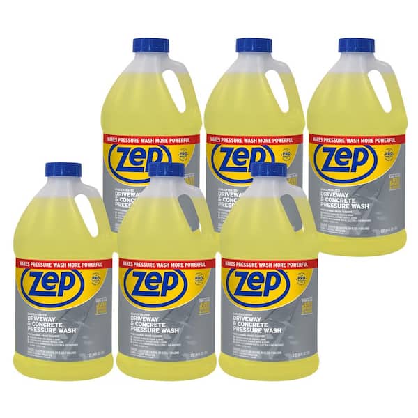 ZEP 64 oz. Driveway and Concrete Pressure Wash Concentrate Cleaner (6-Pack)