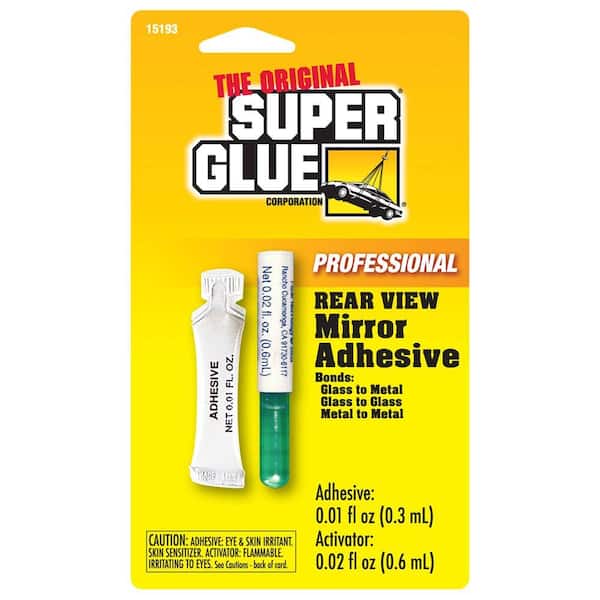 Super Glue Rear View Mirror Adhesive (12-Pack)