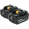 18-Volt LXT Lithium-Ion High Capacity Battery Pack 4.0Ah with LED Charge Level Indicator (2-Pack)