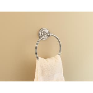 Redmond Towel Ring in Brushed Nickel