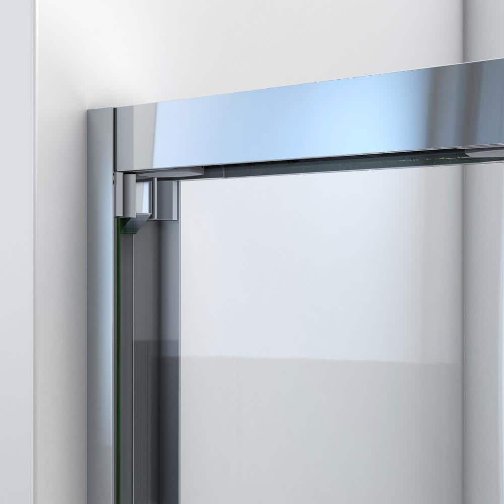 Harmony 76" High x 48" Wide Oil Rubbed Bronze Semi-Frameless Shower Door