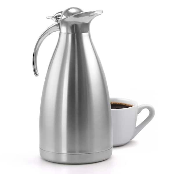 Deluxe 67.6 fl. oz. Stainless Steel Thermal Carafe with Stainless Steel LID