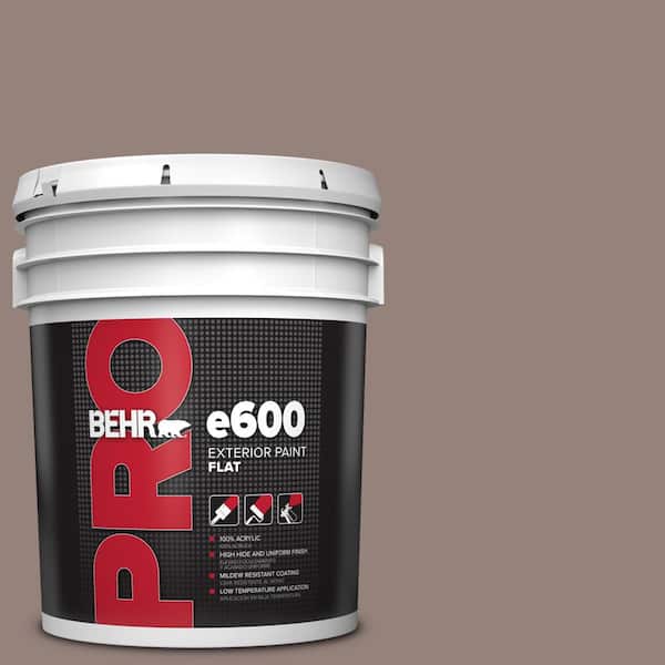 BEHR PRO 5 gal. #750B-5 Castle Hill Flat Exterior Paint
