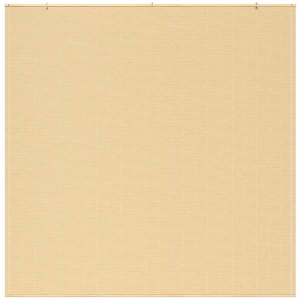 Oriental Furniture Matchstick Cordless Window Shade Natural 72 in. W x 72 in. L