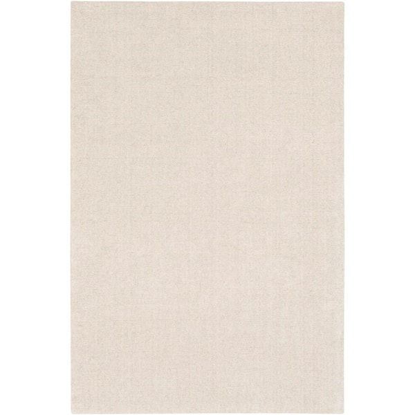 Morgan Ivory 6 ft. x 9 ft. Indoor Area Rug