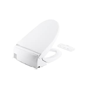 Novita Electric Bidet Seat for Elongated Toilets with Remote Control in White