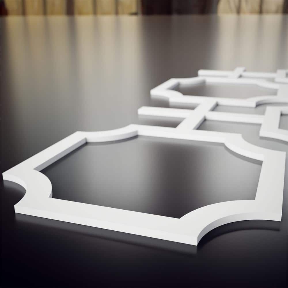 Medium White PVC Decorative Fretwork Wall Panels