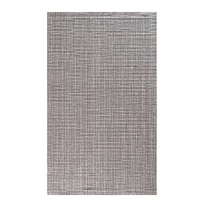Andes Gray 4 ft. x 6 ft. Jute Area Rug
