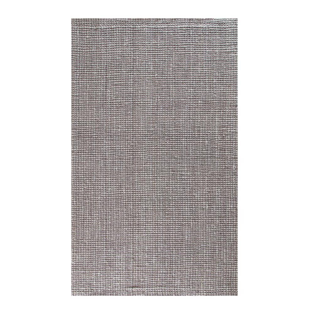 Andes Gray 5 ft. x 8 ft. Jute Area Rug