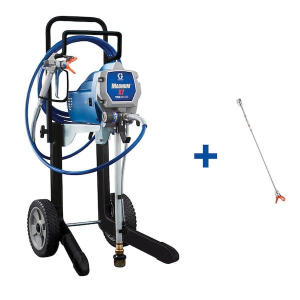 X7 Airless Paint Sprayer with 20 in. Tip Extension