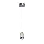 Perrier 1-Light Chrome Pendant