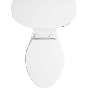 Cimarron Revolution 360 2-piece 1.6 GPF Single Flush Elongated Toilet in White (Seat Not Included)