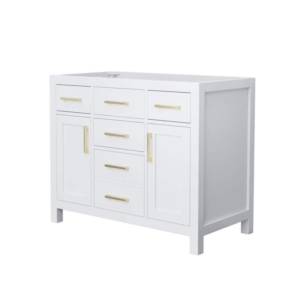 Beckett 41 in. Bath Vanity Cabinet without Top in White price history on PriceWatchPro