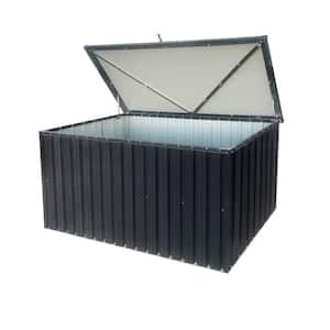344 Gal. Outdoor Metal Storage Deck Box