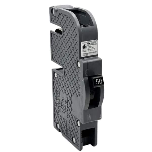 New UBIZ Thick 50 Amp 3/4 in. 1-Pole Zinsco Type Q Replacement Circuit Breaker