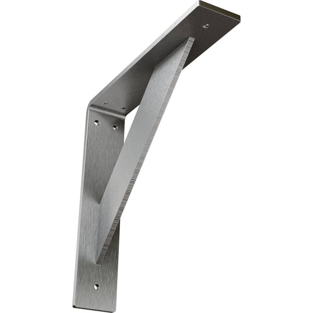 10 in. x 2 in. x 10 in. Stainless Steel Unfinished Metal Traditional Bracket price history on PriceWatchPro