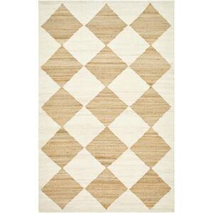 Antho Wheat Modern 6 ft. x 9 ft. Indoor Area Rug