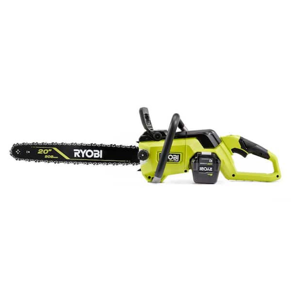 RYOBI 40V HP Brushless 20 in. Battery Chainsaw with 8.0 Ah Battery