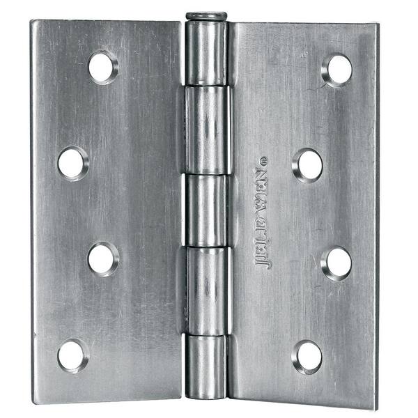 JELD-WEN 36 in. x 80 in. Left-Hand Fan Lite Caldwell Decorative
