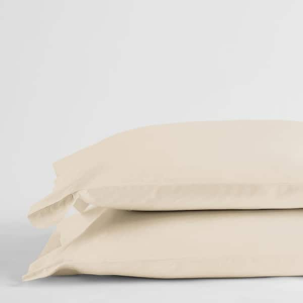 The Company Store Legends Luxury Solid White 500-Thread Count Cotton Sateen Twin Fitted Sheet