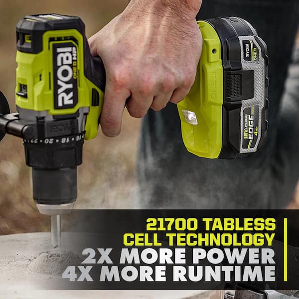RYOBI - ONE+ 18V 4.0 Ah Lithium-Ion HIGH PERFORMANCE EDGE Battery