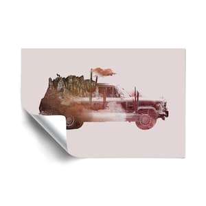 "Drive me back home no.2" Travel Removable Wall Mural