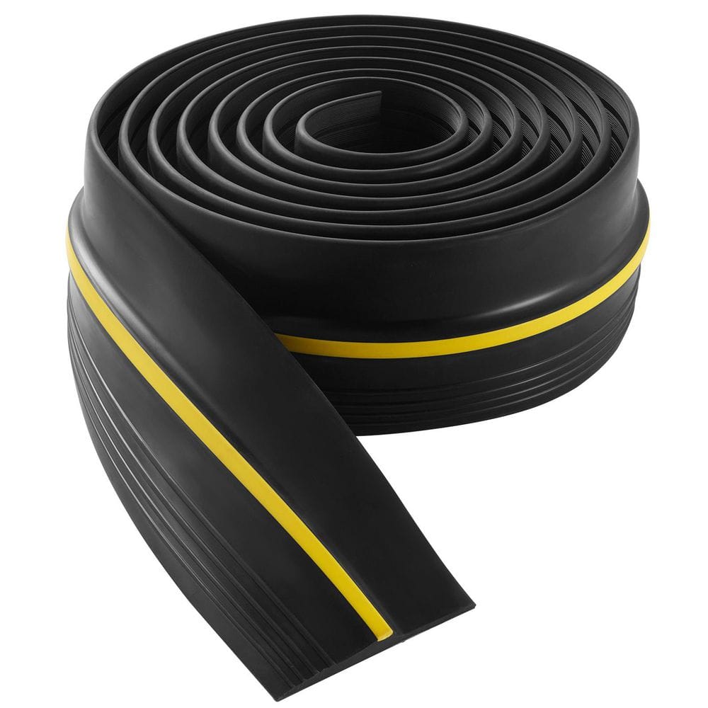 Garage Door Threshold Seal Strip, 9.84 x 9.84 12FT. Universal Garage Door Floor Seal Strip with Adhesive, Black price history on PriceWatchPro