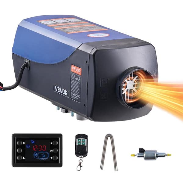 Diesel Heater, 48000 BTU, DC 12V/24V, Portable Diesel Air Heater with Remote Control and LCD Screen, Space Heater