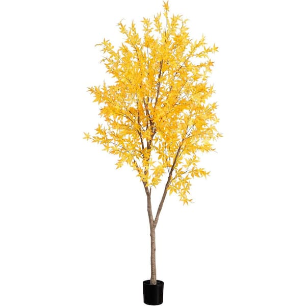 8 ft. Autumn Maple Artificial Fall Tree