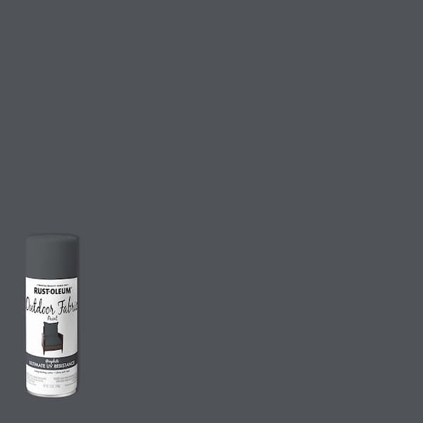 12 oz. Graphite Outdoor Fabric Spray Paint (6 Pack)