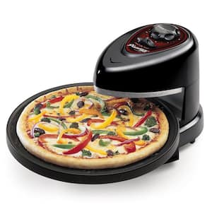 Pizzazz Plus Rotating Pizza Black Oven 1235 Watts with Built-In Timer