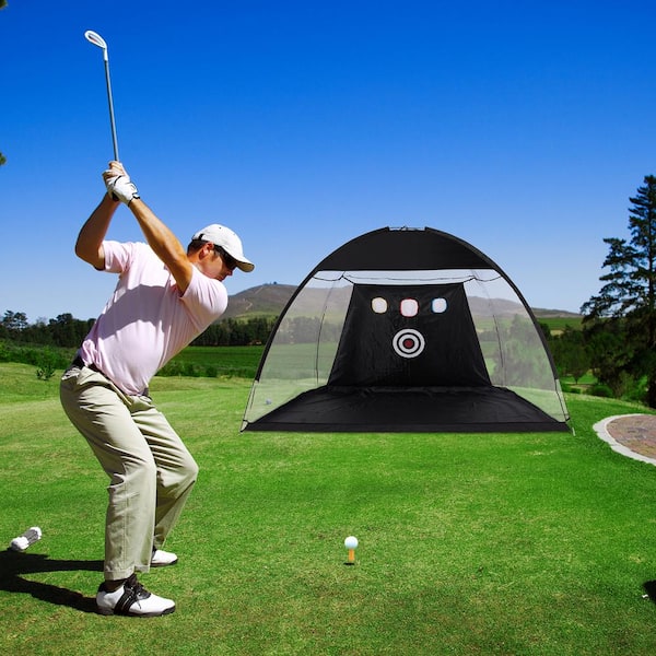 VEVOR Golf Net 10 ft. x 7 ft. Golf Practice Net Home Golf