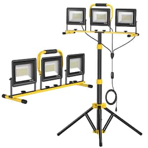 BeamBox 110 Volt. Black 21000 Lumens Adjustable 3-Head LED Work