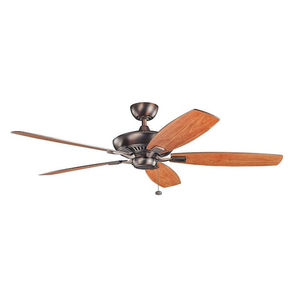 Kichler Canfield Xl 60 In Indoor Oil, How To Mount A Ceiling Fan Without Downrod