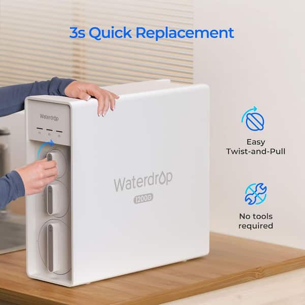 Filtre de reminéralisation Waterdrop pour tous les systèmes Waterdrop RO de la série