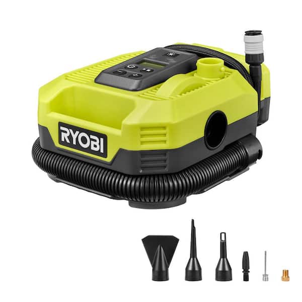 RYOBI ONE+ 18V Cordless Dual Function Inflator/Deflator(Tool Only) PCL031B  - The Home Depot