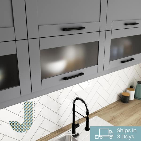 J Collection Shaker Assembled 30 In X 34 5 24 6 Drawer Base Cabinet With Metal Boxes Gray B6d30 Gs The Home Depot 6 Drawer Base Cabinet With, 6 Base Cabinet